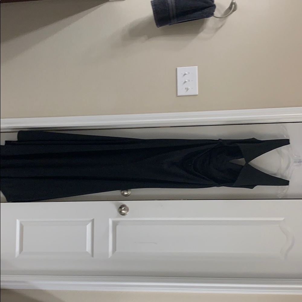 Clarisse black ball gown
